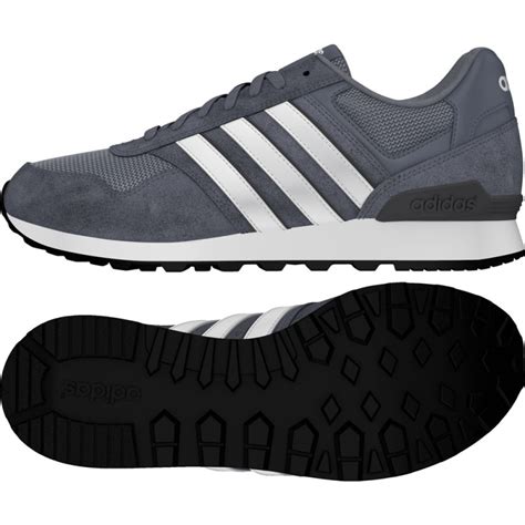 Adidas Schuhe 10K Neo grau weiß Sneakers Gr. 40 2/3